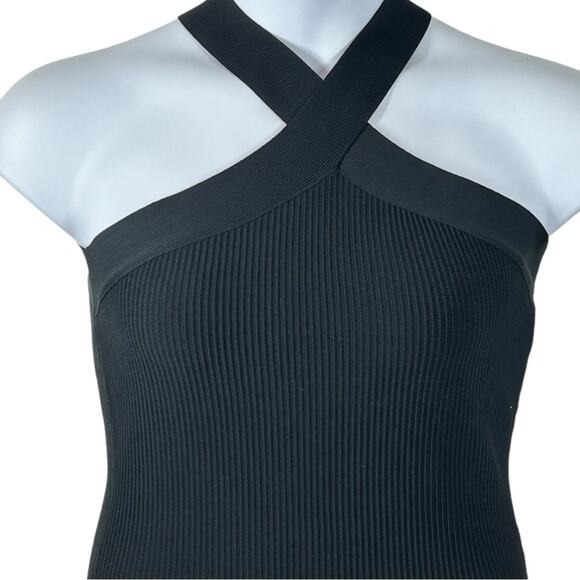 Sincerely Jules Aritzia Sculpt Knit Halter Dress Size Medium - Picture 7 of 15